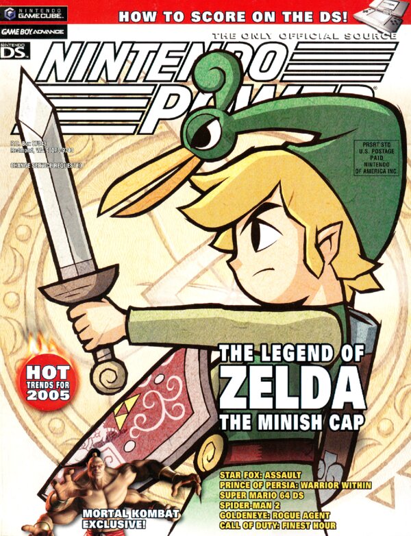Nintendo Power Issue 188 (February 2005) cover
